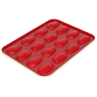 Nordic Ware Madeleine Pan Red