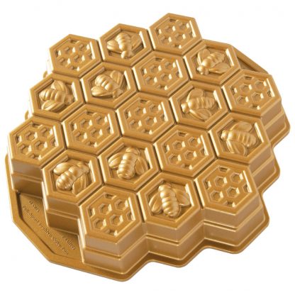 Nordic Ware Honeycomb Pull-Apart Pan Gold
