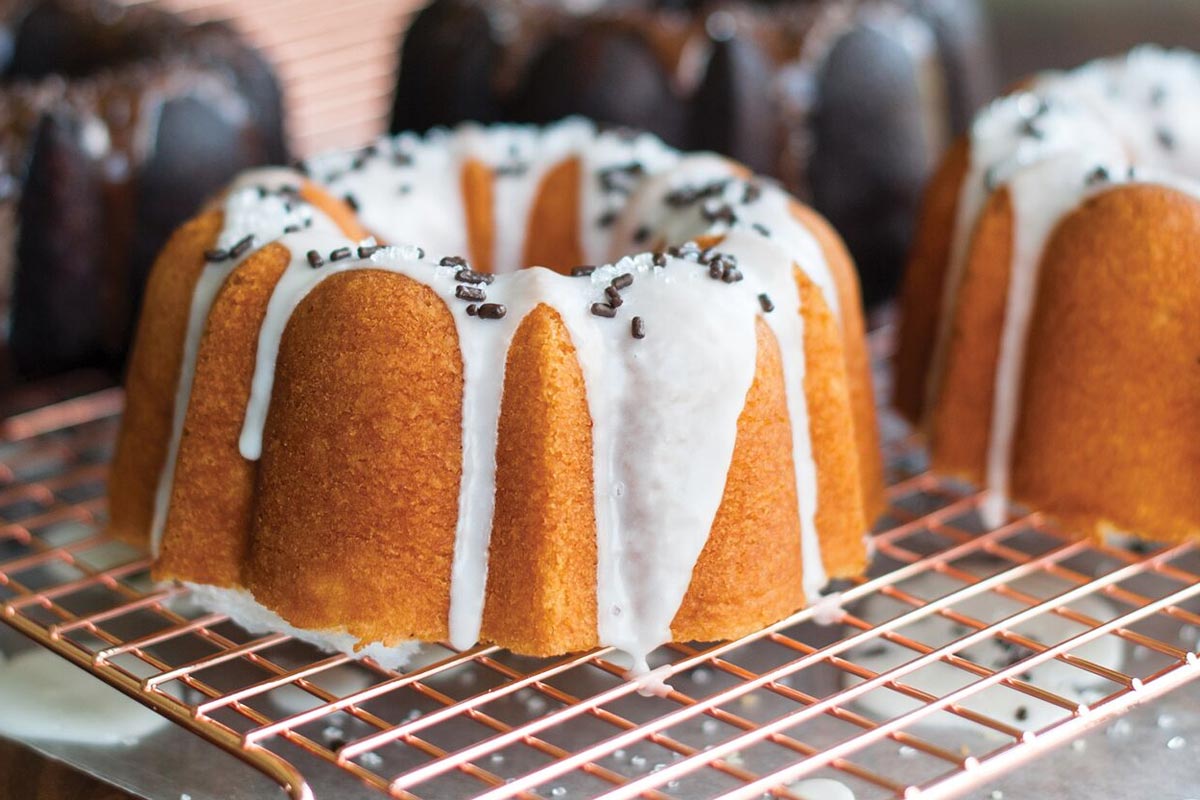 Nordic Ware 3-Cup Vanilla Pound Cake recipe