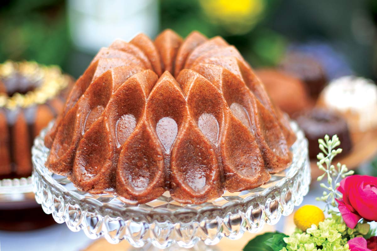 70th Anniversary Cinnamon Swirl and Toasted Pecan Bundt - Nordic Ware