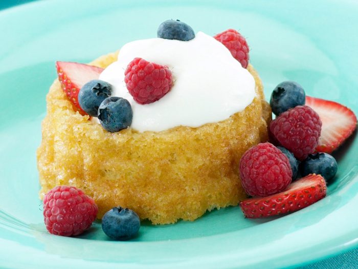 Nordic Ware Butter Shortcakes with Fruit recipe