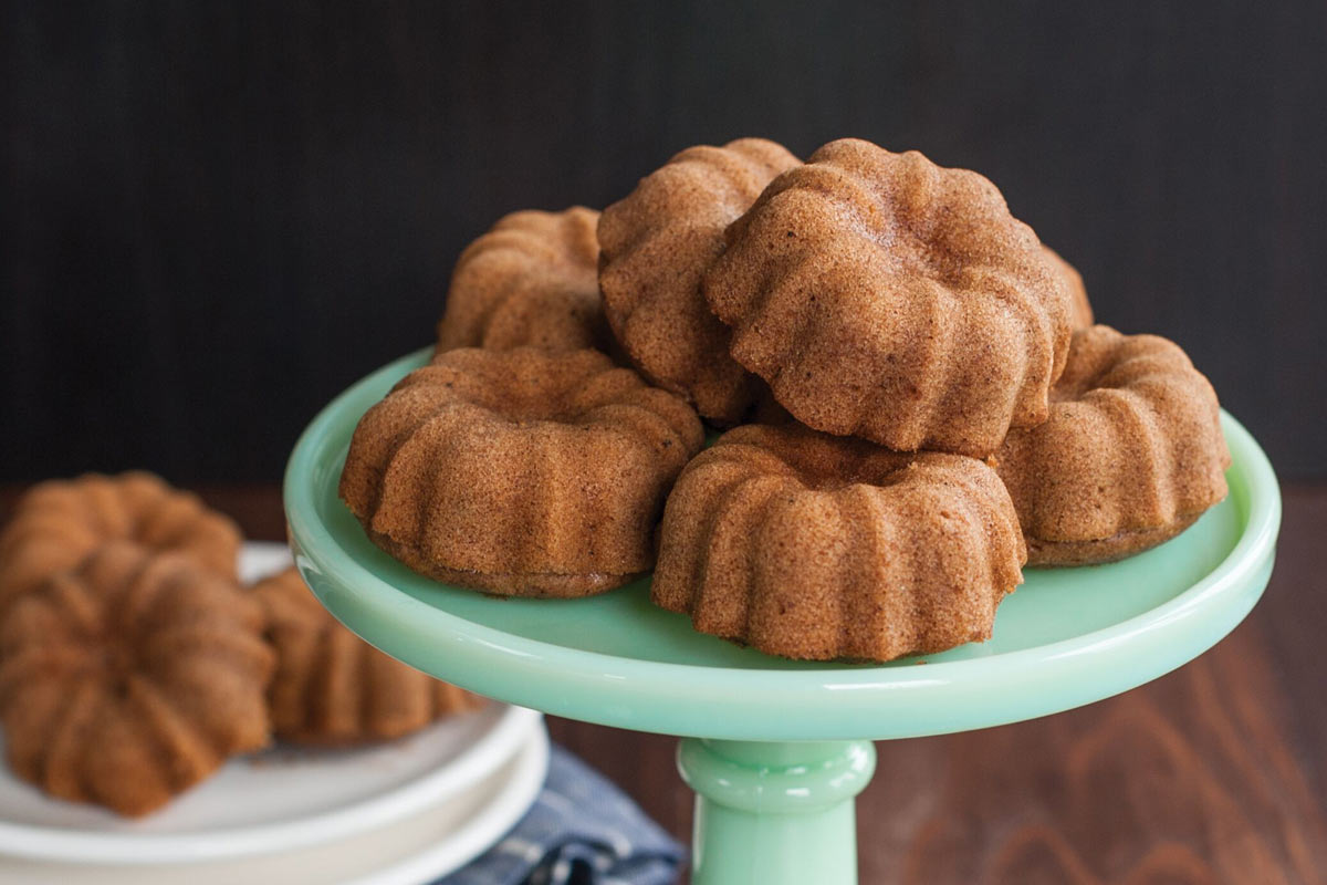 Nordic Ware Mini Spice Pound Cakes recipe