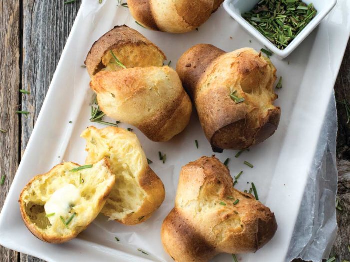 Nordic Ware Rosemary Popovers recipe
