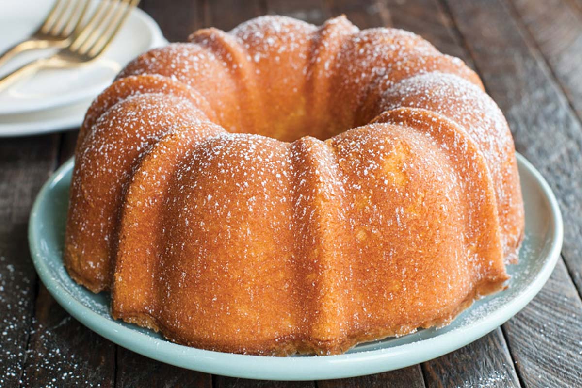 Six-Cup Vanilla Pound Bundt